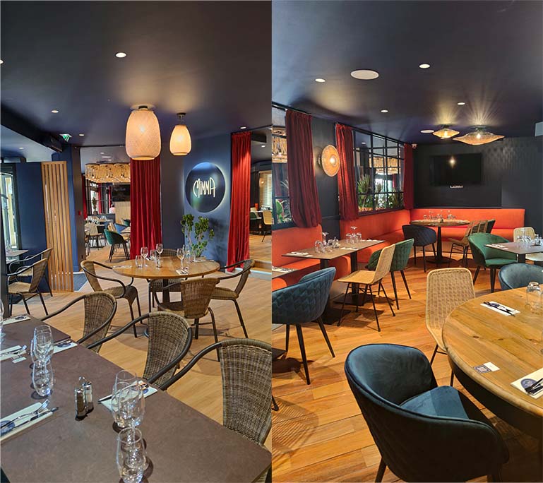 Agencement restaurant italien Mimma