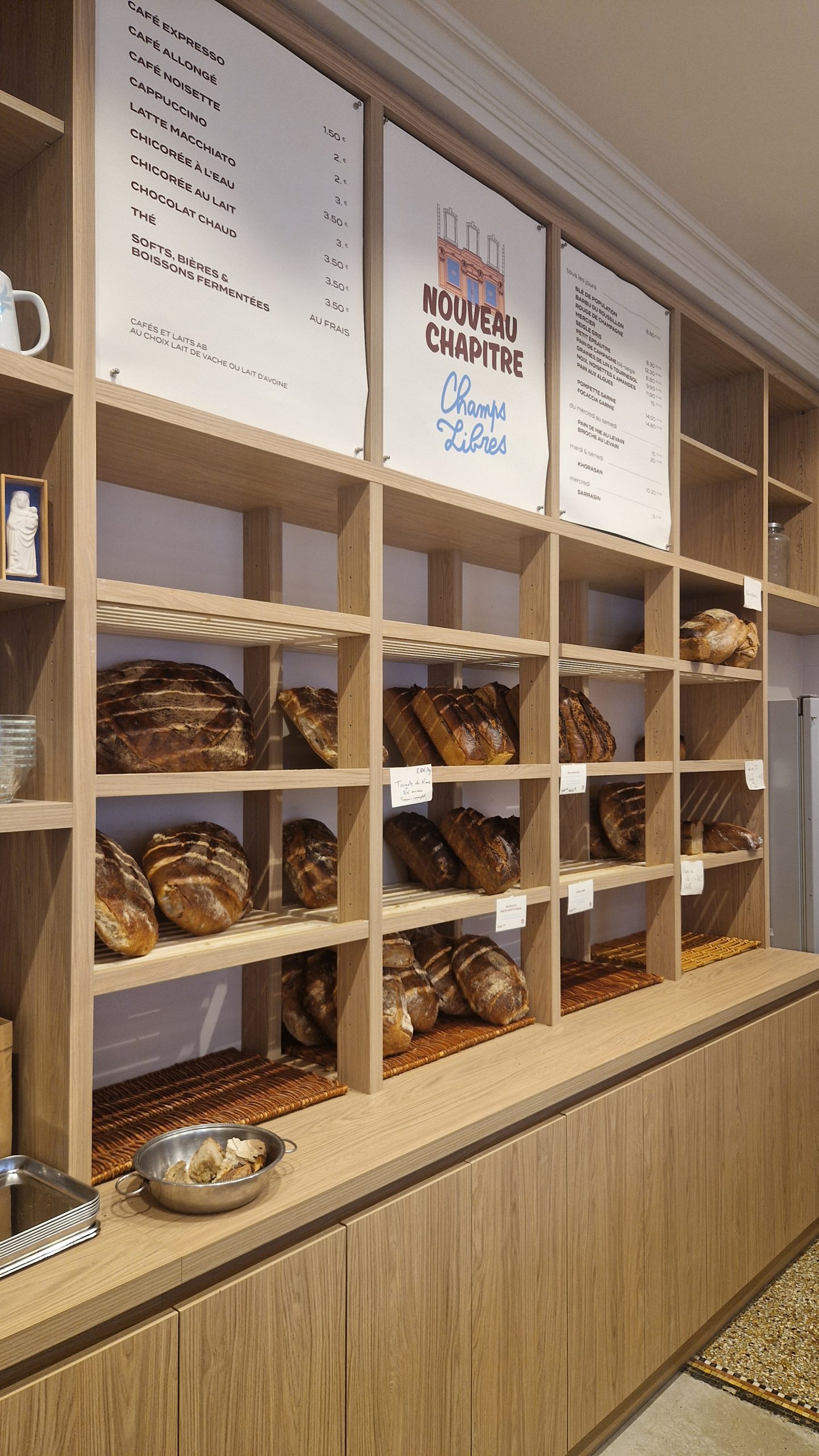 agencement intérieur boulangerie normandie