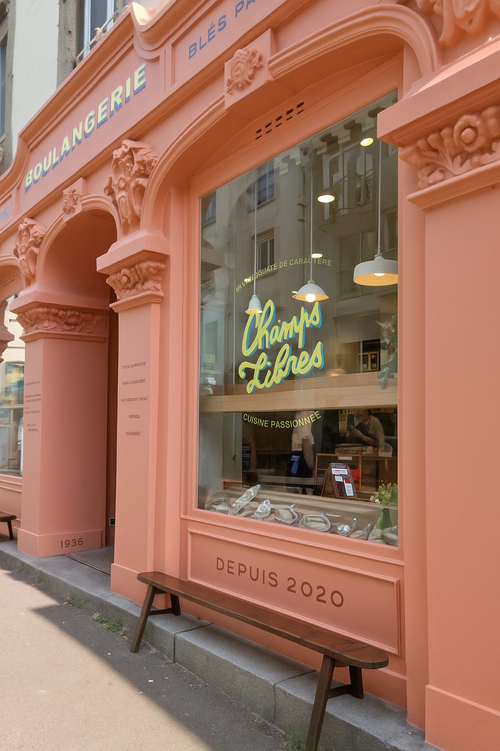 façade boulangerie normande Granville