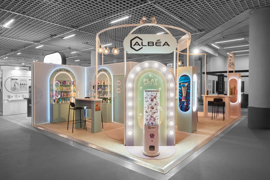 stand sur mesure luxe pack monaco Albea
