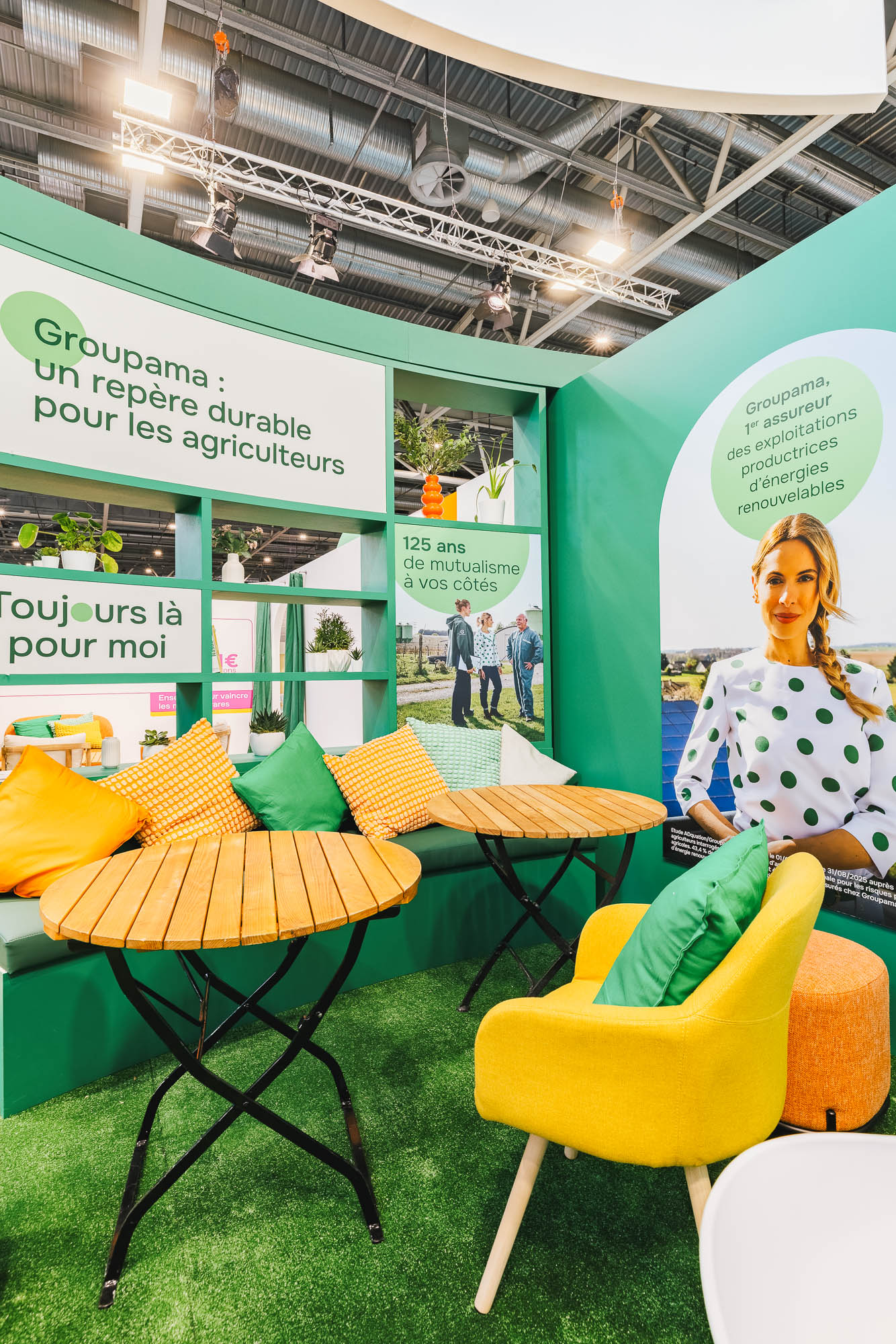 Stand Groupama Salon de l'agriculture