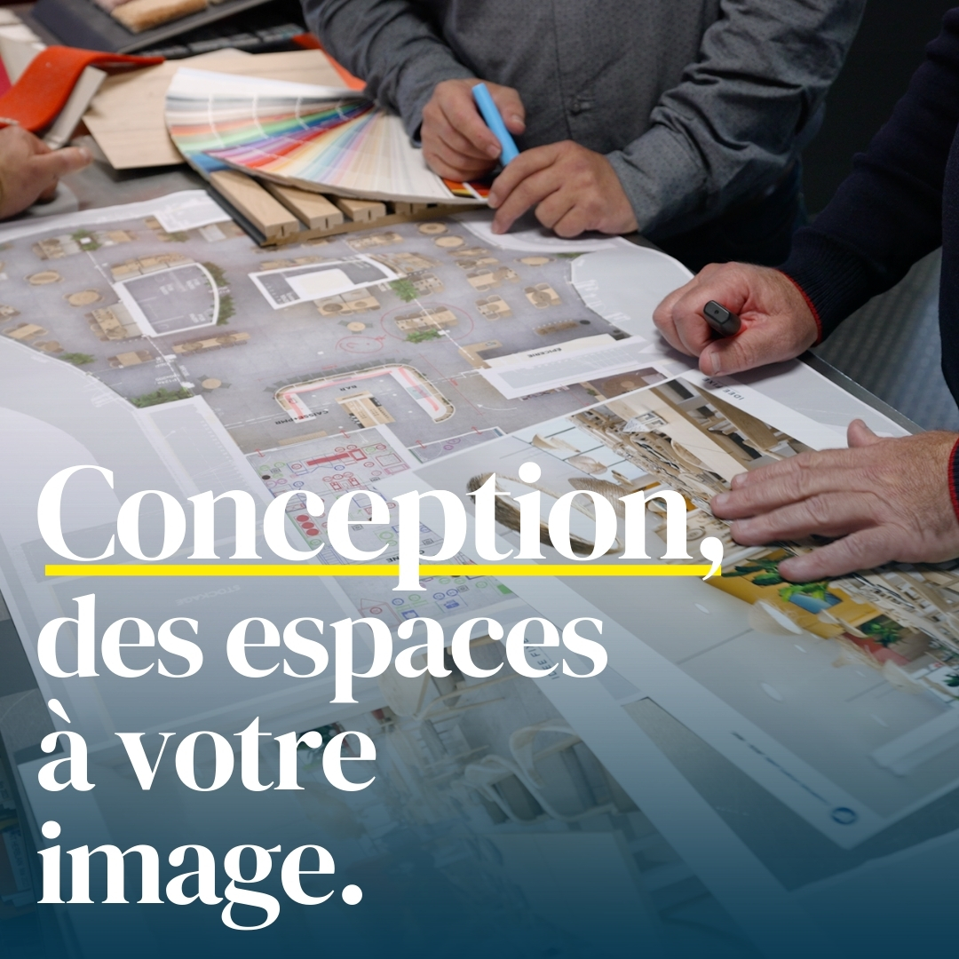 Conception de stand sur mesure salon professionnel