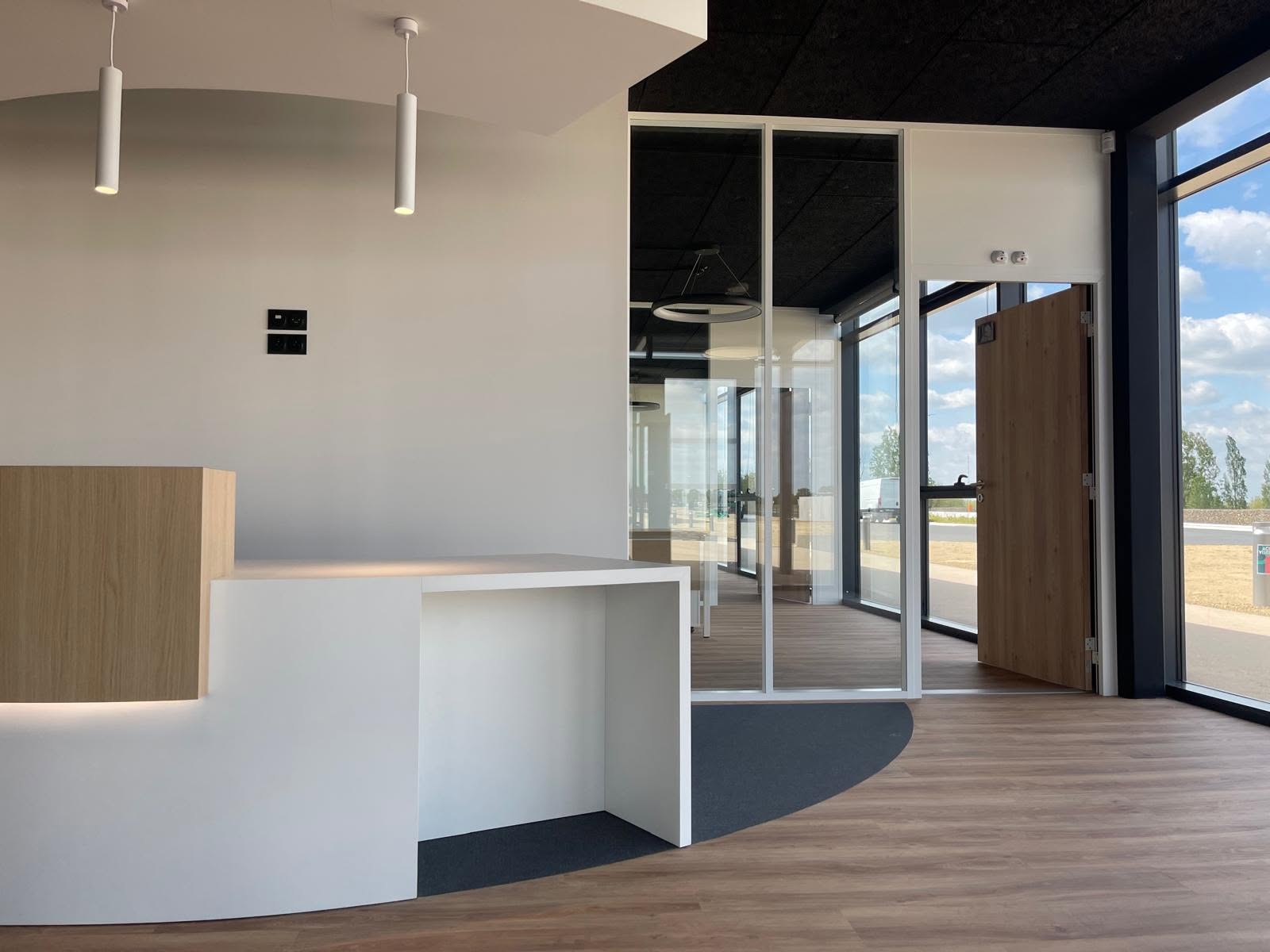 Agencement accueil entreprise
