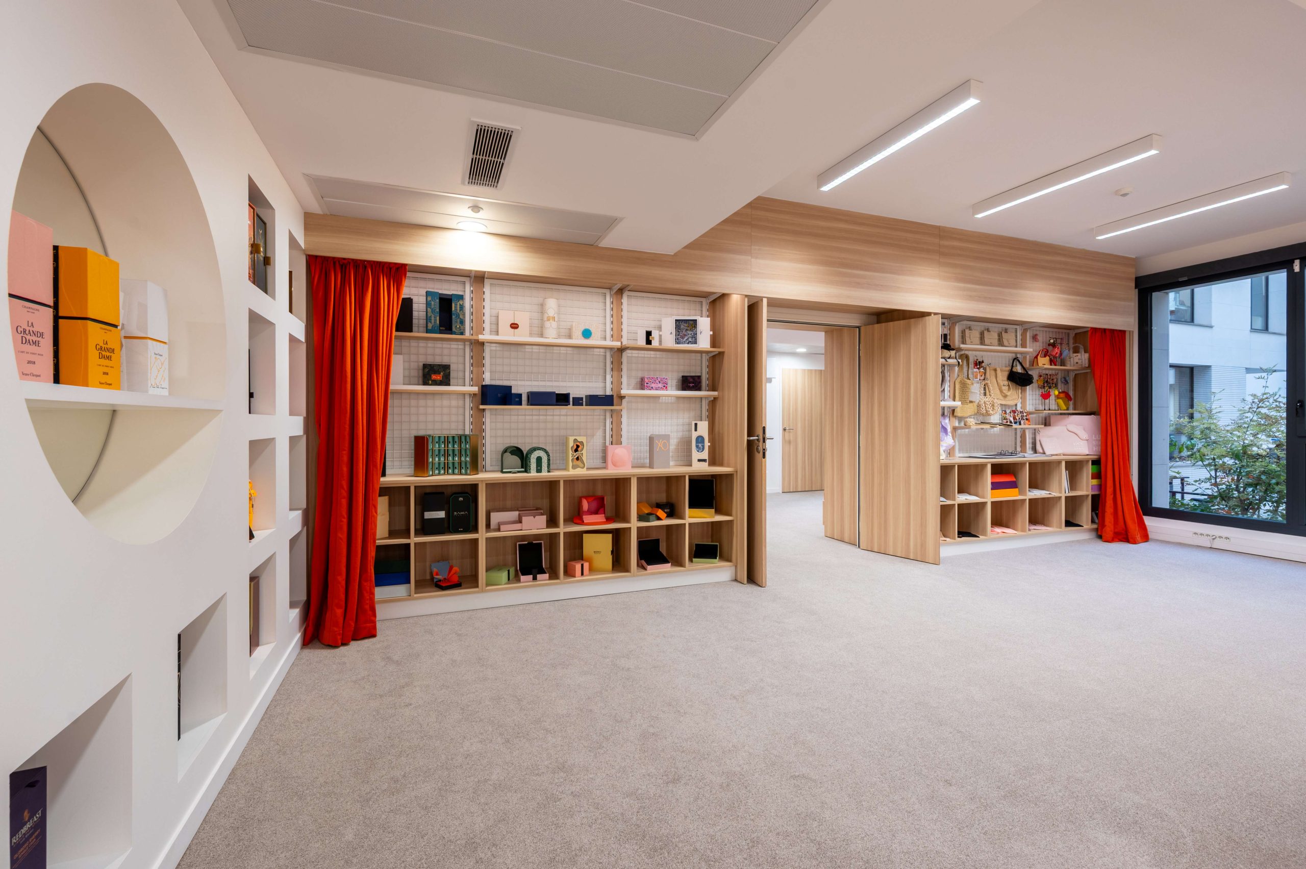 Agencement showroom Paris