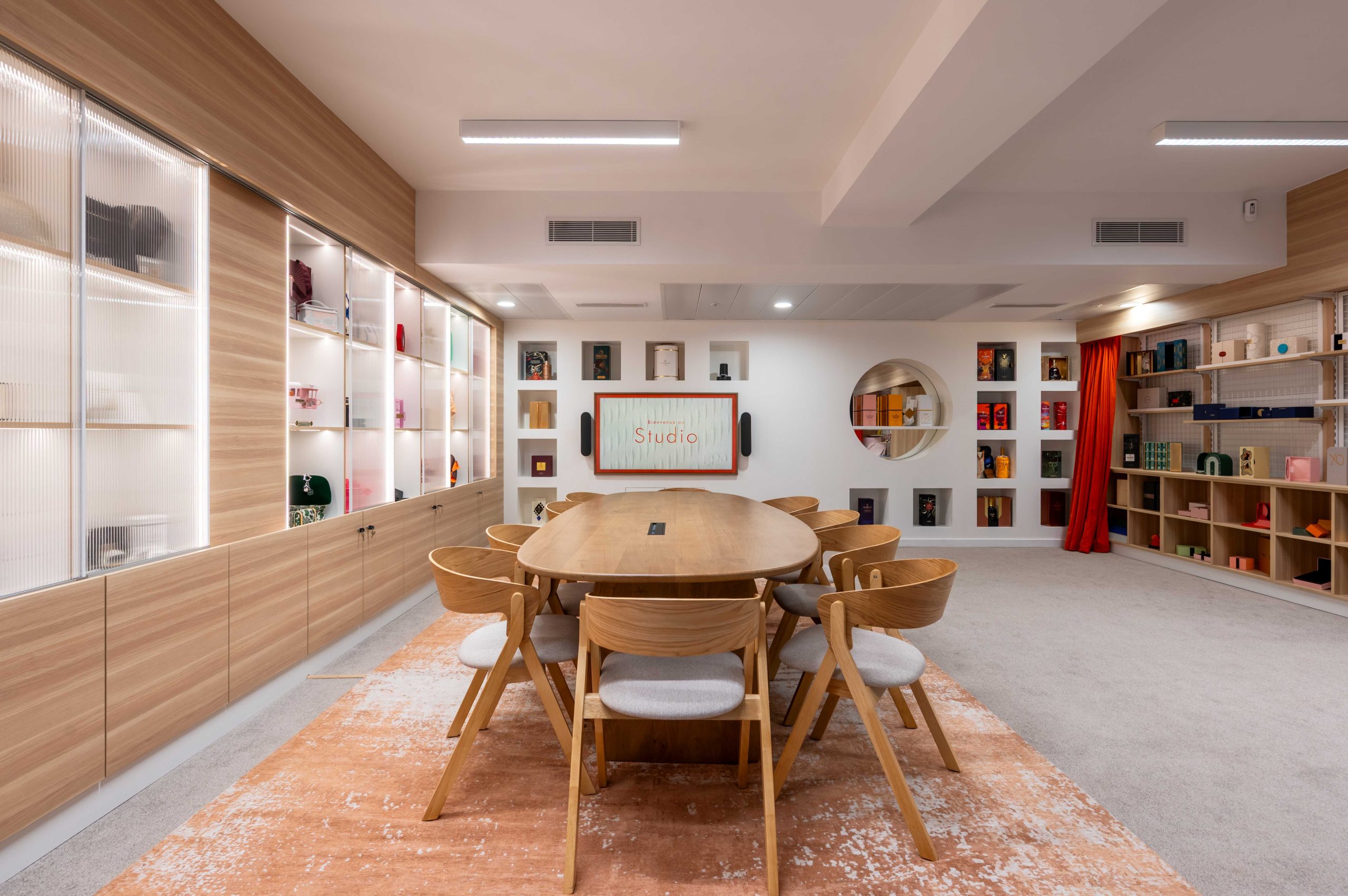 Agencement showroom Paris